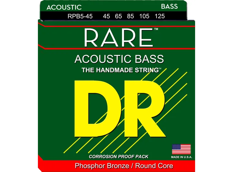 DR Strings RPB545 Rare (045-125) Medium 5 string 